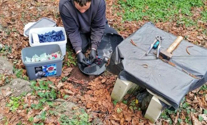 Placement de la boite raticides